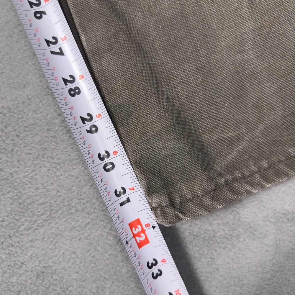 Dickies‎ 1939RMS Relaxed Fit Carpenter Pants Olive Green Gray Duck Canvas 36x32 - Picture 6 of 9